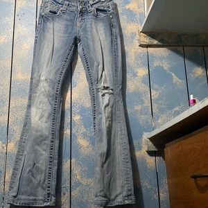 MISS ME- size 25 JE5786EL easy boot jeans. color VTG 17C